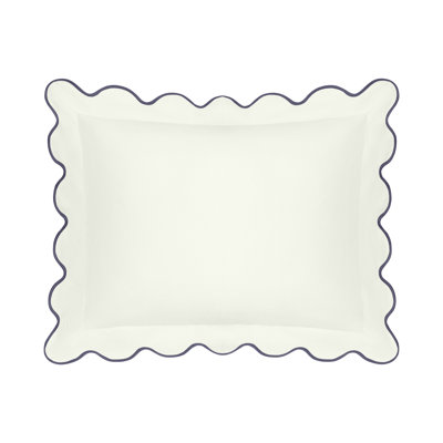 Honeycomb Scalloped Pillow Sham