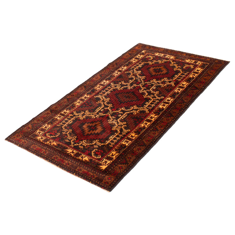 Teimani Red Rug 3'10" x 6'11"