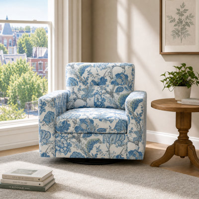 Fauteuil pivotant individuel pour salon, chambre, bureau