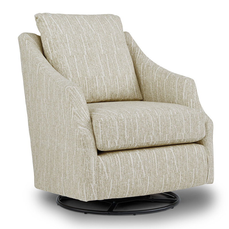 Upholstered Swivel Glider