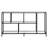 Anishia 52'' Glass Top Console Table-653842202