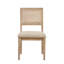 Ensemble de 2 chaises sans accoudoirs