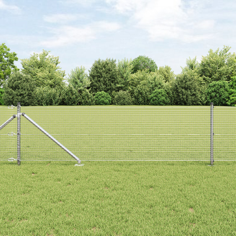 Fence Panels, 40cm H x 5000cm W, Silver