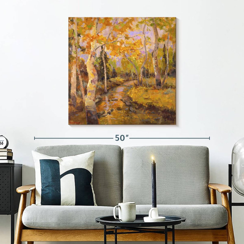 Alvord Four Seasons Aspens III, H 30 po x l 30 po