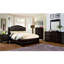 Commode double 6 tiroirs avec miroir Cynitria
