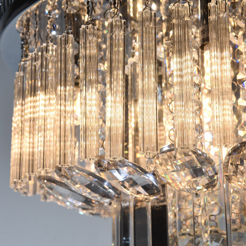 Lustre à niveaux 9 lumières unique Guarani