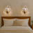 15.6-inch Ginkgo Leaf Wall Lamp