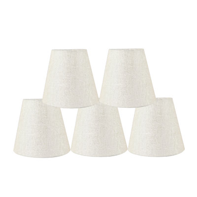 4.5'' H x 5'' W Plastic Empire Candelabra Shade