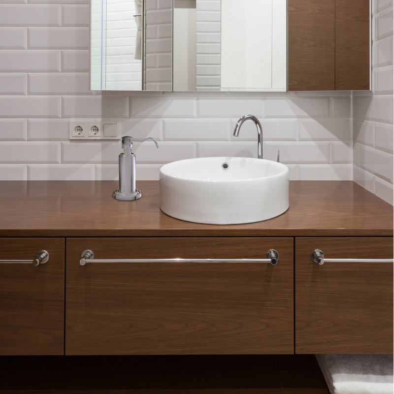 Distributeur de savon autoportant Marchmont, Chrome satiné