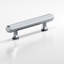 Hexagonal, Beveled Cabinet Pull With Flared Posts-821847286