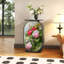 Armoire de salon en bois massif Floral Bird