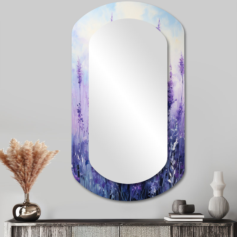 Miroir mural lavande Serenity 3 - Herbs, 43 po x 23 po