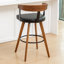 Swivel Upholstered Counter Stool-327901951-327901945
