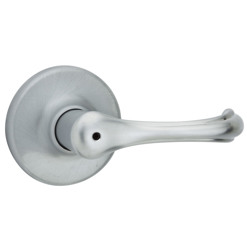 Dorian Privacy Door Lever, 6 Way Adjustable Latch, Venetian Bronze