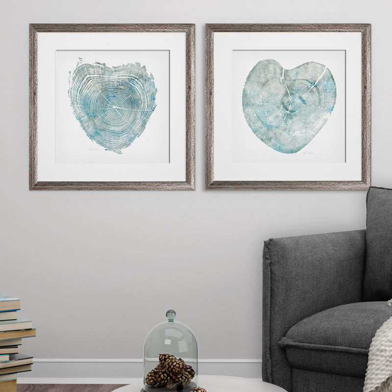 " Heart Tree " 2 - Pieces
