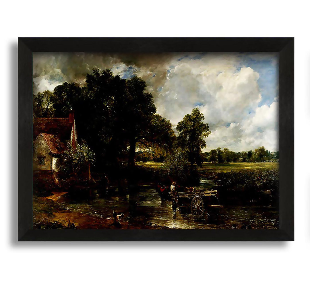 Gerahmtes Leinwandbild Constable the Hey-Wain