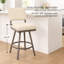 Tabouret de comptoir pivotant 26 po Sunnydale Emerson-1479672268
