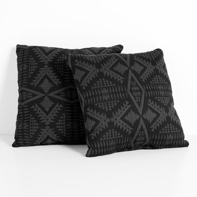 Sunbrella Outdoor Geometric Knife Edge Pillow