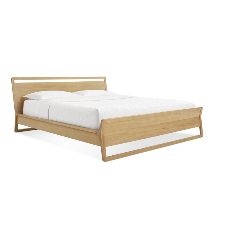 Woodrow Bed, King, White Oak