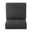 Lawndale Armless PC-Saxon Charcoal