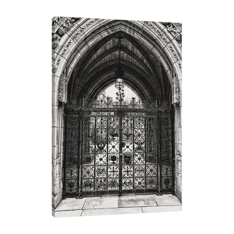«Arched Entrée 6» par Sandro De Carvalho - reproduction d'art sur toile tendue, H 42 po x l 28 po x P 1,5 po