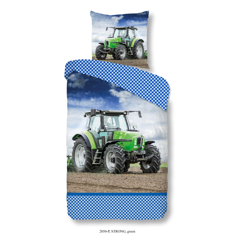 Cotton Abstract Duvet Cover with Pillowcases