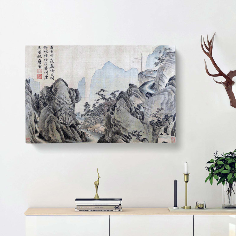Landscape Vol.4 by Tang Yin - Wrapped Canvas, 35cm H x 50cm W x 3cm D