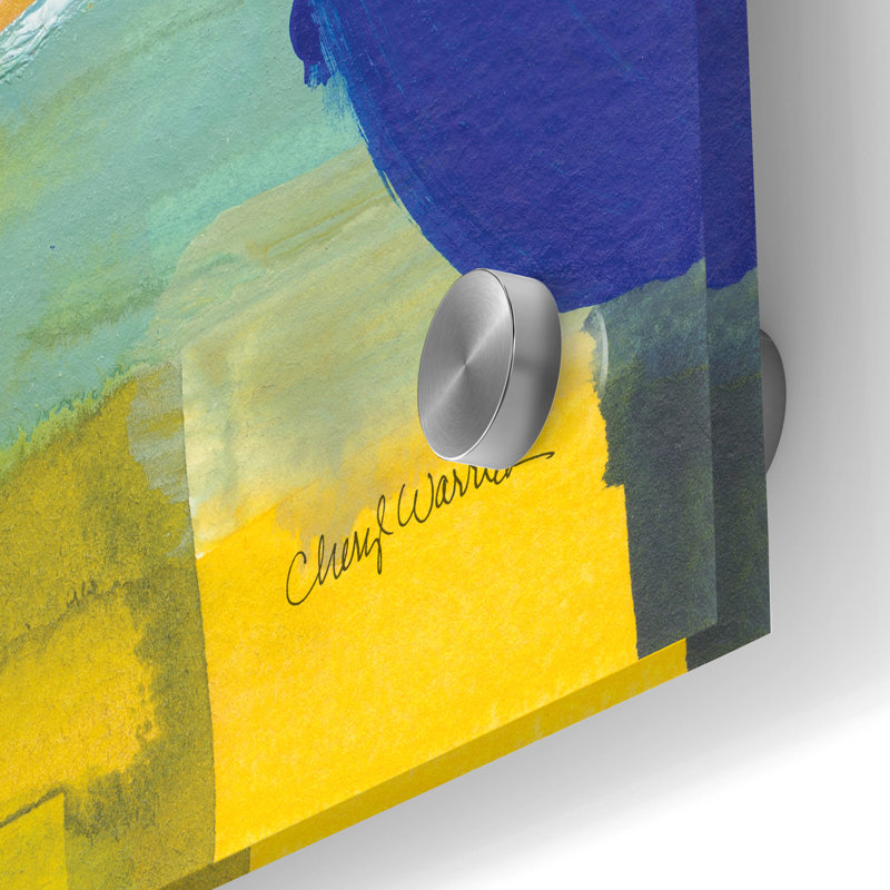 «Nocturn 1» par Cheryl Warrick, art mural en verre acrylique, H 36 po x l 24 po