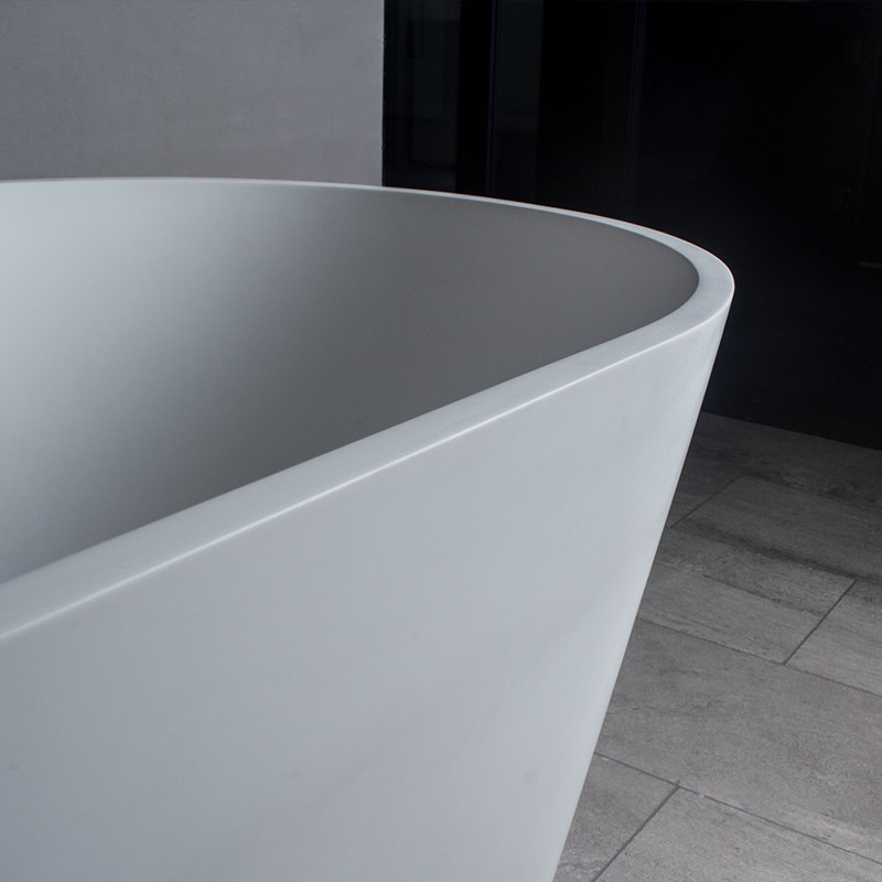 Baignoire de trempage autoportante 65 po x 30 po