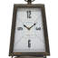Horloge de table analogique analogique en laiton