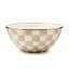 Mocha Check Medium Everyday Bowl-1505224441