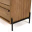 Aakanksha Solid Wood 84cm W 3 - Drawer Chest of Drawers