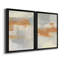 Amistie I - Ensemble de 2 peintures sur toile encadrées-602884033-602884039