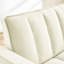 Velours beige moderne: 31 lits convertibles. Confortable. Revêtement doux. Lit en mousse haute densité pour le salon. Réglable, fonctionnel et confortable