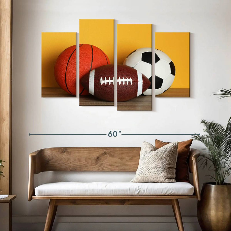 Ballons de sport d'équipe Sireci, H 32 po x l 52 po