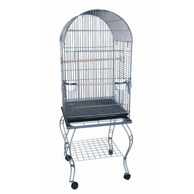 Minnie Dome Top Parrot Bird Cage with Stand