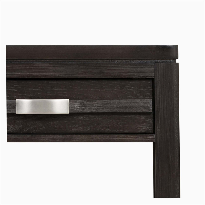Table de cocktail rectangulaire élégante 48 x 26 x 20 po