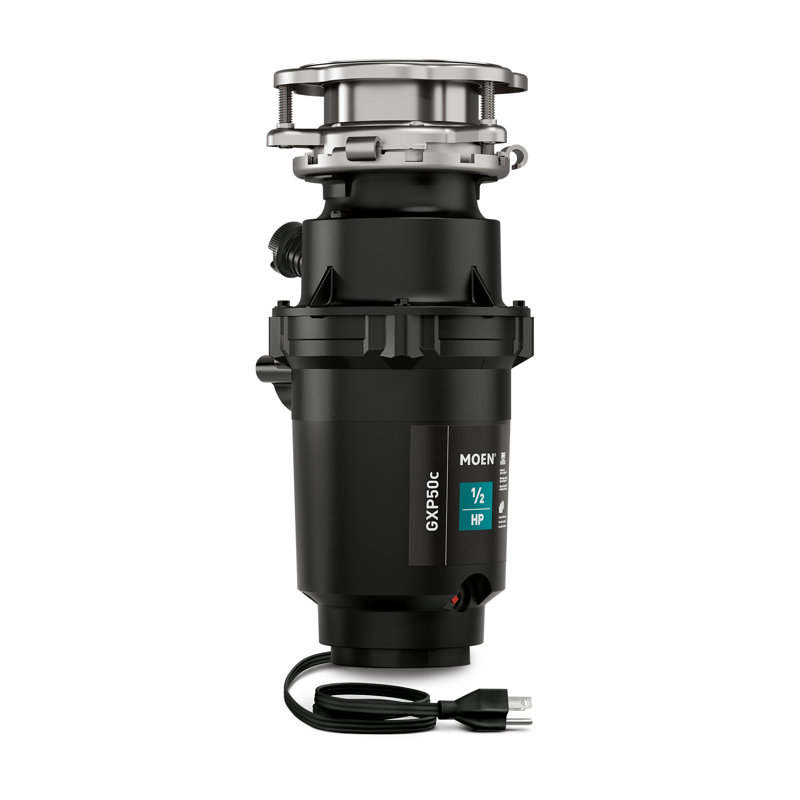 Moen Prep Series PRO 1/2 HP Continuous Feed Garbage Disposal with Power Cord