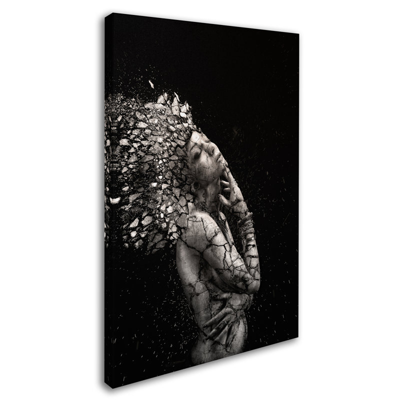 « the fragile squaw », reproduction d’impression sur toile tendue, H 19 po x l 12 po