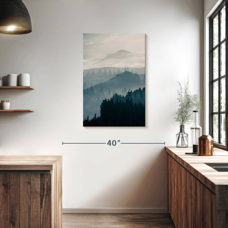 Alvord Blue Mountains I, 36" H x 24" W