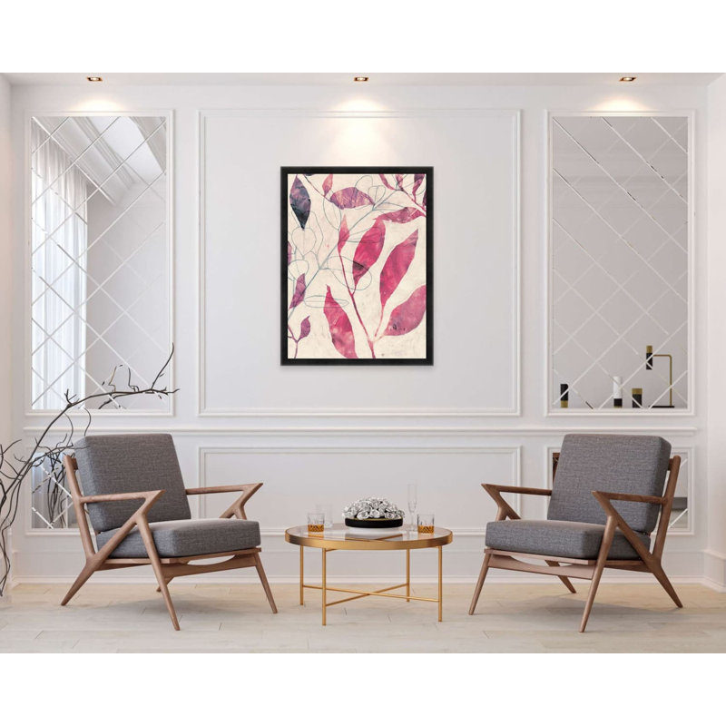 «Azaleas» par Fitz Marshall John, reproduction sur toile flottante