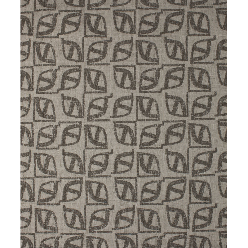Tissu Amma Gamma Ray, Beige / brun