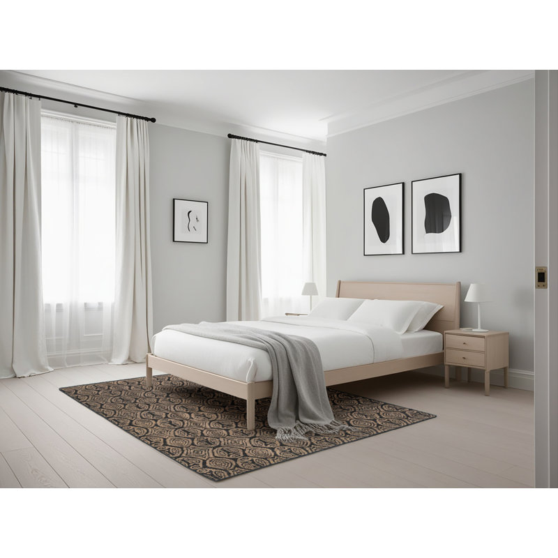 Tapis abstrait moderne 5207, Rectangle 5 pi x 7 pi