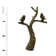 Small Birds in Tree Lamp Finial