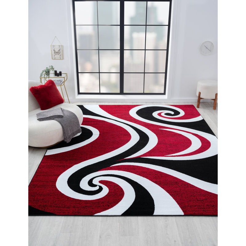 Collingwood Abstract Indoor Rug, Rectangle 4' x 5'