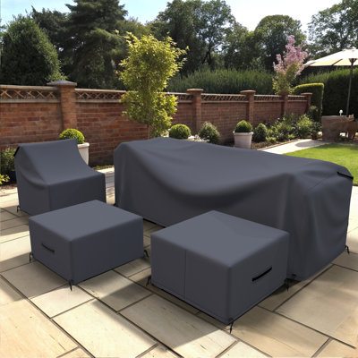 Ensemble de conversation modulaire en rotin Eudy