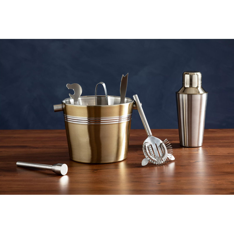 Aidan Stainless Steel Ashtray, Brass