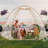 10 Ft. W x 10 Ft. D Fiberglass Pop-Up Bubble Tent