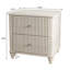 Ensemble de chambre à coucher 4 pièces, comprenant un lit et 2 tables de chevet et une commode-1984446204-1985847437-2007369340