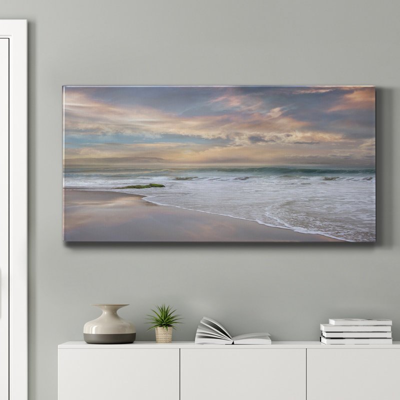 Doux crépuscule - impression sur toile tendue, H 40 po x l 20 po x P 1,5 po